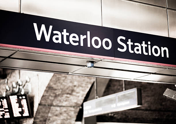 istock Waterloo Station Building Facade, London 165510089