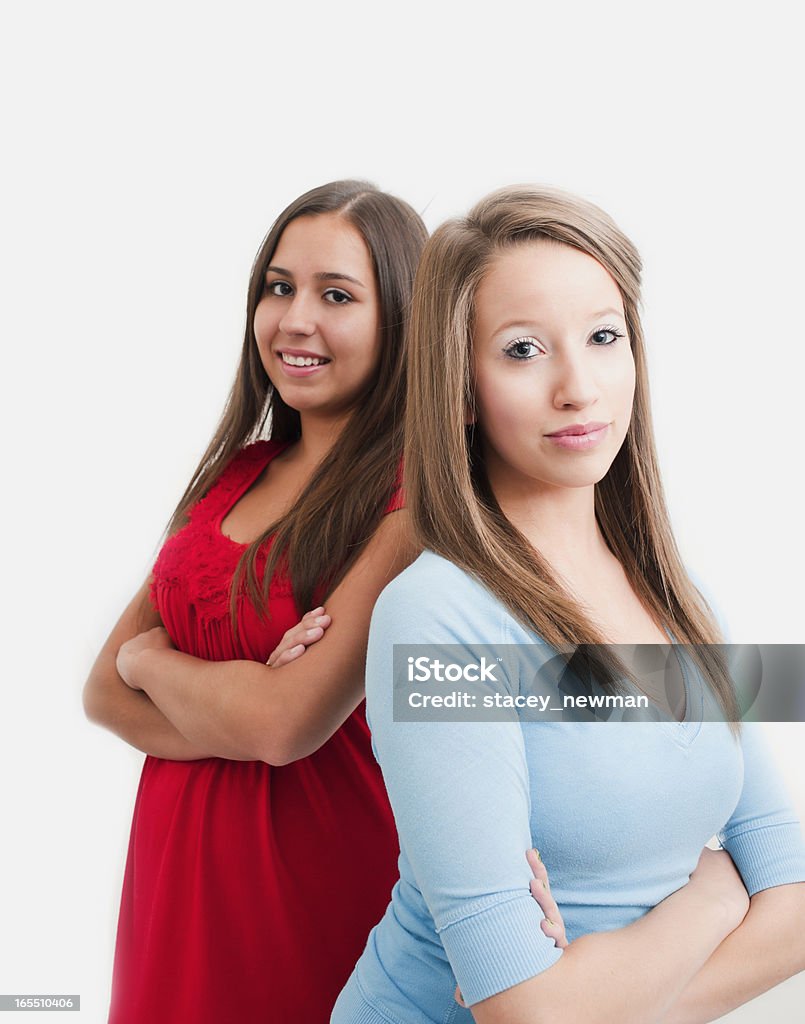 A amizade, adolescentes, alunos do ensino médio - Foto de stock de Adolescente royalty-free