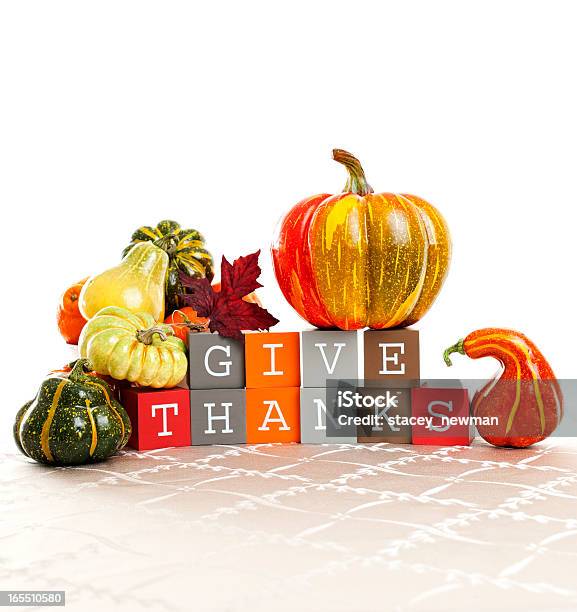 Traditional Thanksgiving Autumn Holiday Background Stock Photo - Download Image Now