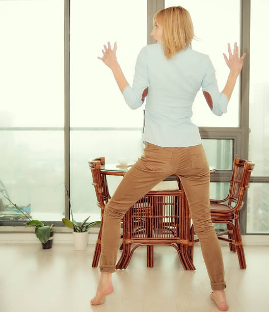 istock Stylish Real Woman, Dancing, Condo 165511119