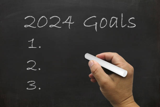 istock New year 2024 resolutions goal blackboard 1655140675