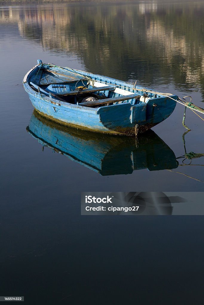 Blue boot - Lizenzfrei Asturien Stock-Foto