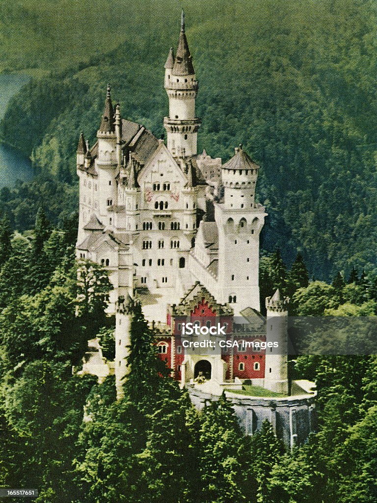 Fairy Tale Castle Castle stock illustration