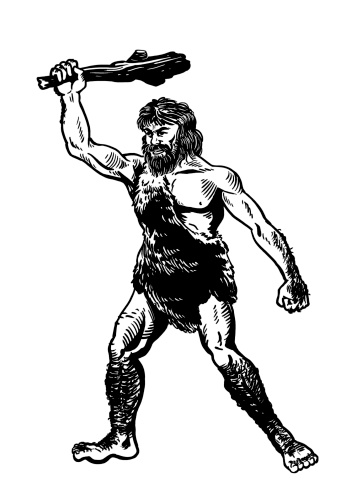 Caveman with a Club