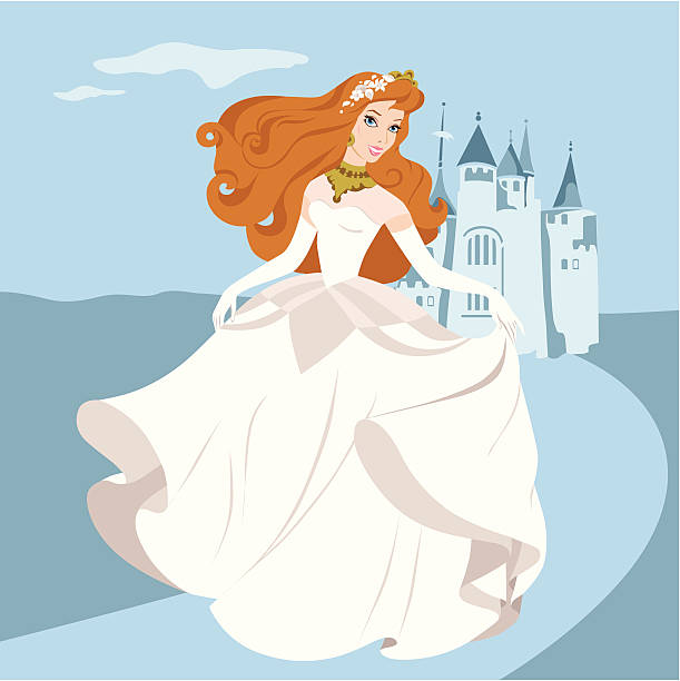 Princess-Panna młoda – artystyczna grafika wektorowa