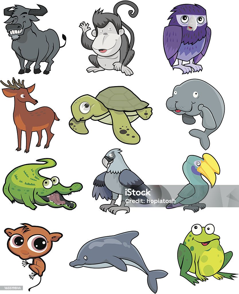Ilustración de Reino Animal y más Vectores Libres de Derechos de Aligátor -  Aligátor, Anfibio, Animal - iStock