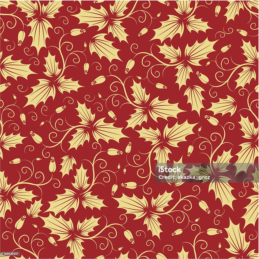 Floral seamless pattern - arte vectorial de Clip Art libre de derechos