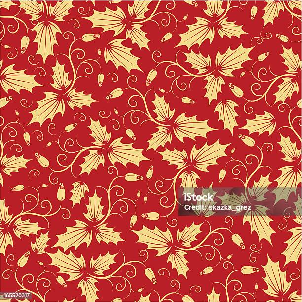 Ilustración de Floral Seamless Pattern y más Vectores Libres de Derechos de Clip Art - Clip Art, Colores, Diseño floral