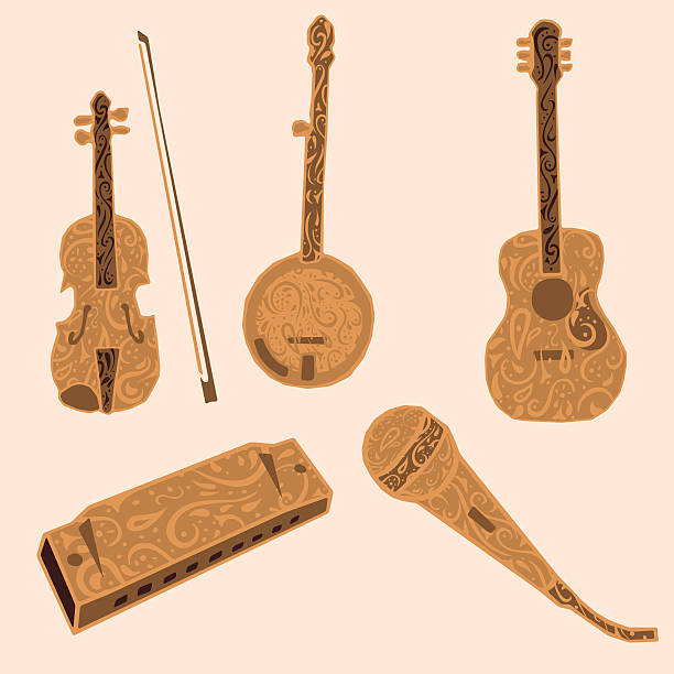 Bluegrass Instrument Vector 230+ Bluegrass Instruments Stock Illustrations, Royalty-Free Vector ...