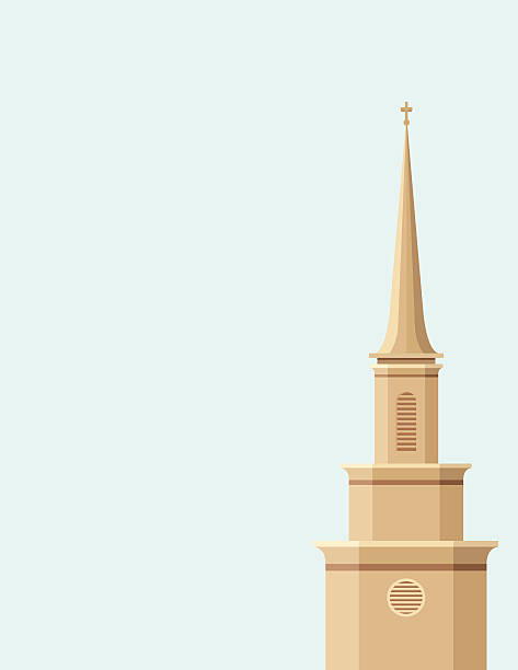 illustrations, cliparts, dessins animés et icônes de église clocher - church spire