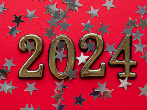 istock 2024 on red background with silver stars 1655238671