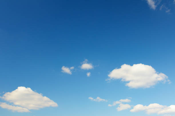 istock Summer blue sky with white beauty clouds. 1655271643