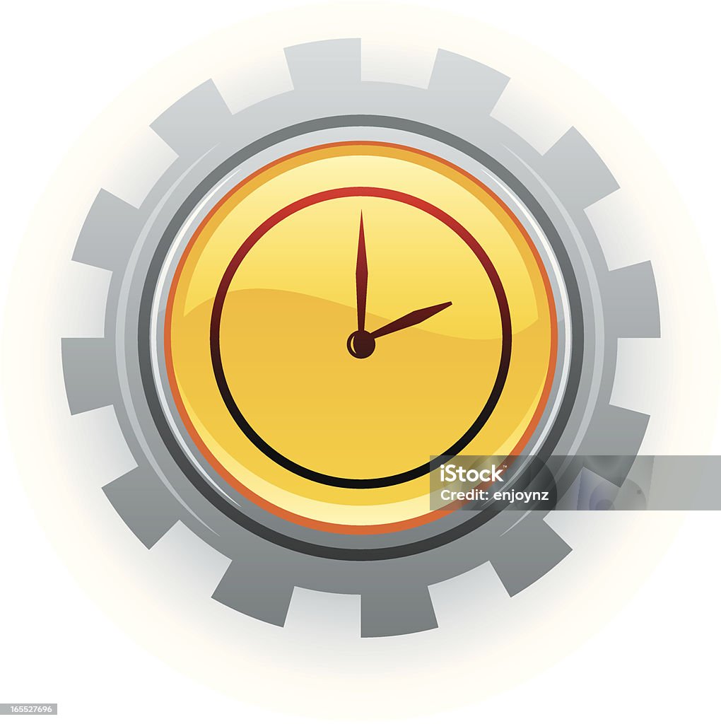 Zegar rozwoju - Grafika wektorowa royalty-free (Bez ludzi)