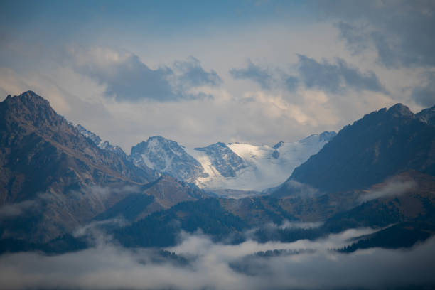 Beautiful landscape of mighty mountains