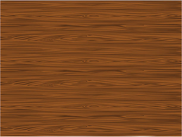 Dark brown wood texture - VECTOR Highly detailed dark brown wood texture without any gradients.  wooden texture stock illustrations