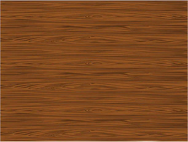 Vector illustration of Dark brown wood texture - VECTOR