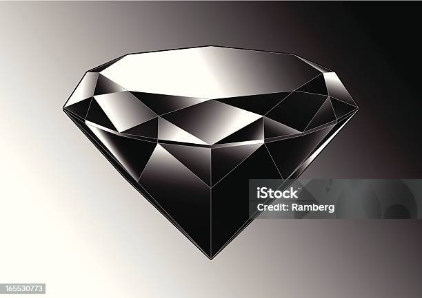 Black Diamond Stock Illustration - Download Image Now - Black Color, Diamond - Gemstone, Diamond Shaped