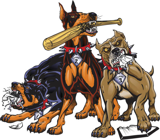 4,100+ Aggressive Dog Stock Illustrations, Royalty-Free Vector