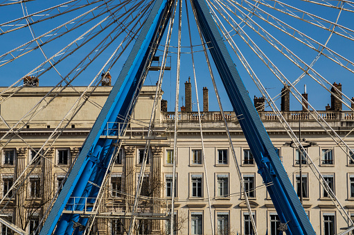 Lyon city centre, France