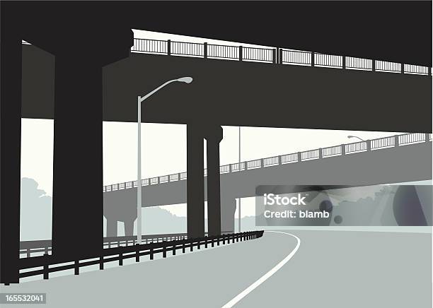 Highway Bridges Stock Vektor Art und mehr Bilder von Brücke - Brücke, Straßenverkehr, Asphalt