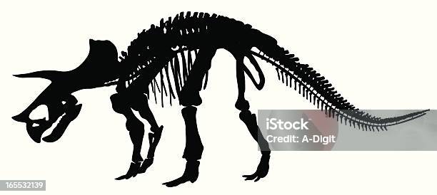 Triceratops Vecteurs libres de droits et plus d'images vectorielles de Animal disparu - Animal disparu, Contour, Croquis