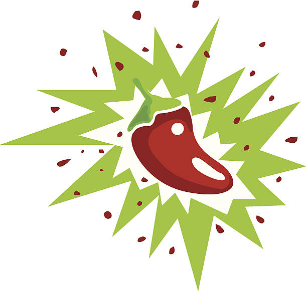 Hot Pepper Yikes – that looks HOT! cajun stock illustrations