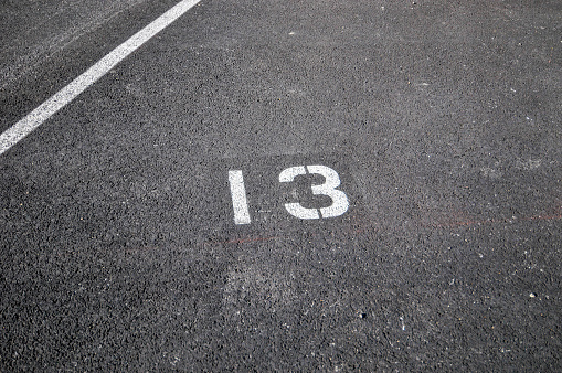 Number thirteen 13