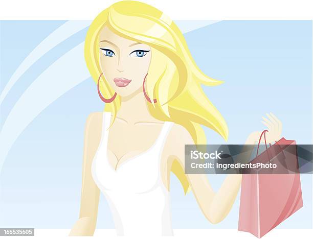 젊은 여성의 쇼핑 매직기 관능에 대한 스톡 벡터 아트 및 기타 이미지 - 관능, 광학 작용, 귀여운