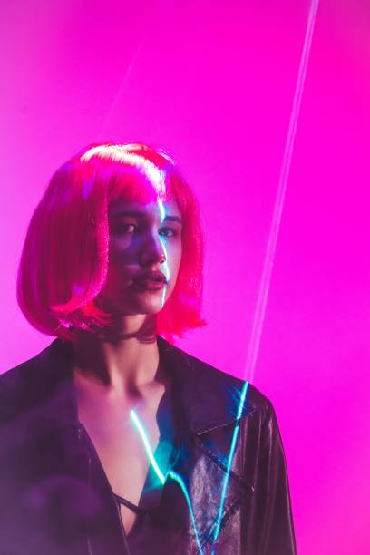 istock Cyberpunk portrait 1655447224
