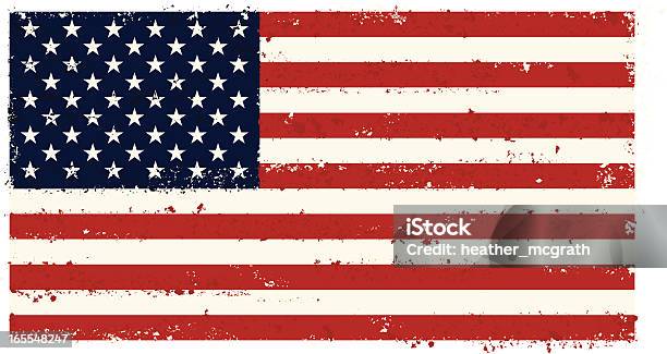 米国グランジフラグ - アメリカ国旗のベクターアート素材や画像を多数ご用意 - アメリカ国旗, グランジ加工, 汚れた