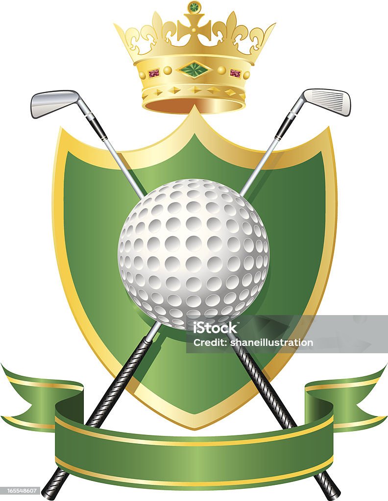 Golf premio 2 - arte vectorial de Golf libre de derechos