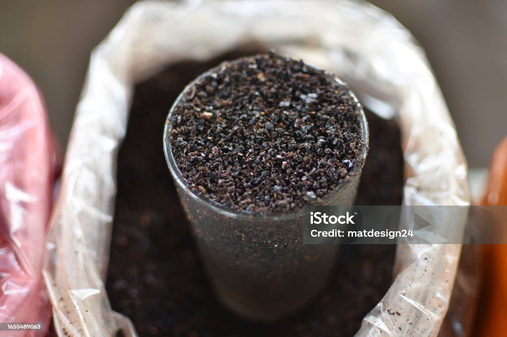 Close-up of urfa isot pepper Above Stock Photo