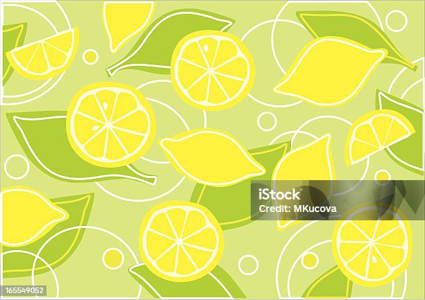 Vetores de Limõessiciliano e mais imagens de Limão amarelo - Limão amarelo, Plano de Fundo, Abstrato