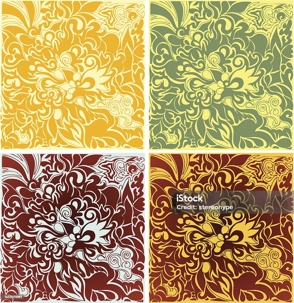 Decor Pattern Background Decor Backgrounds Stock Illustration - Download Image Now - Abstract ...