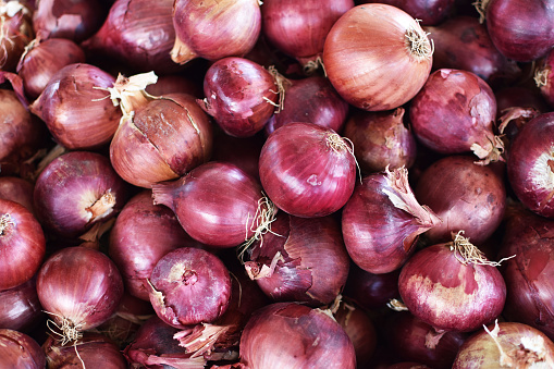 Red Onions backround