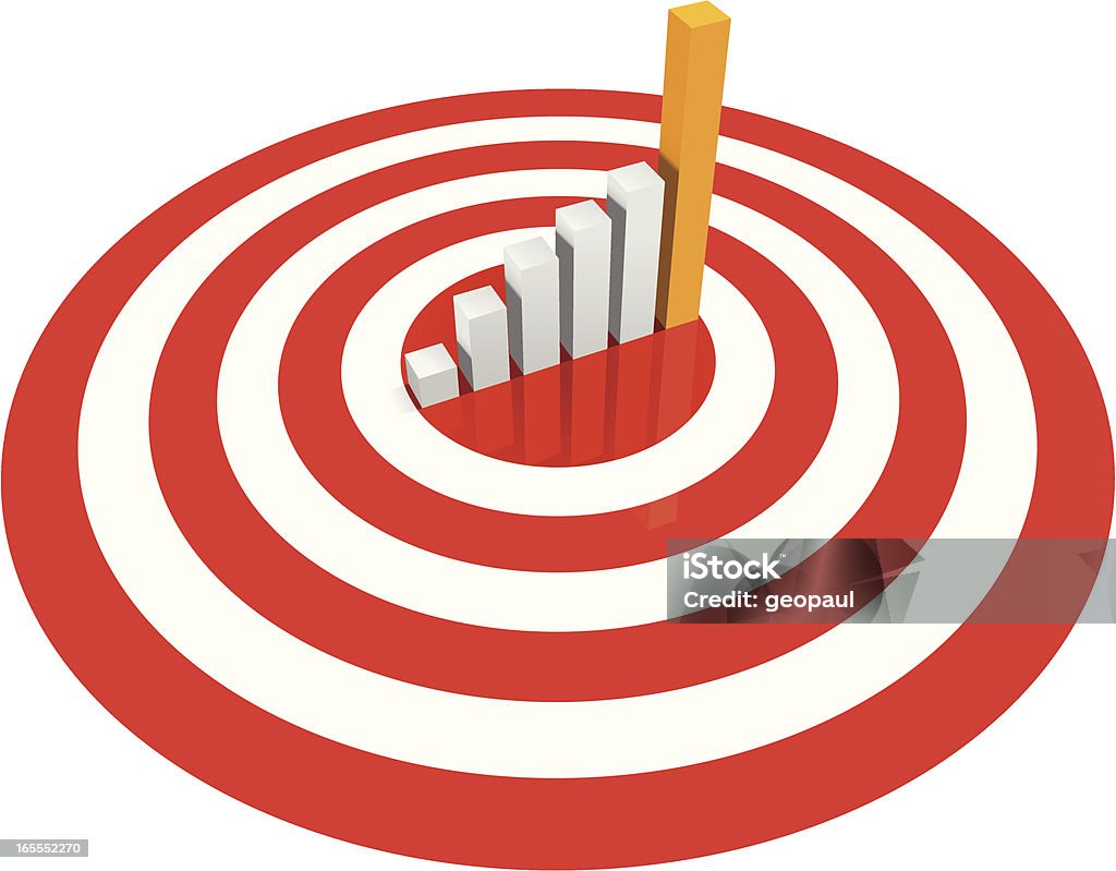 Decreasing Size Target Target Growth Stock Illustration - Download Image Now - Aiming ...