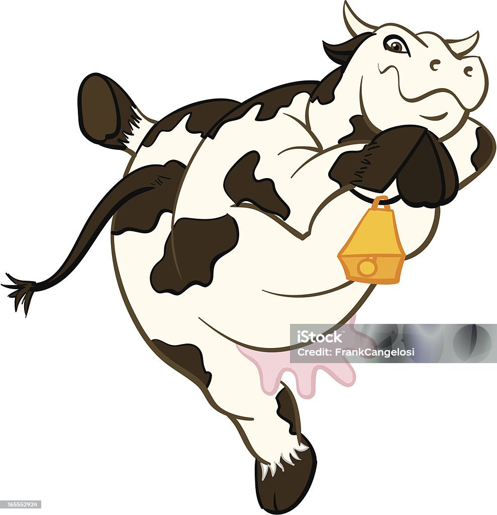 Dancing Cow Stock Illustration - Download Image Now - Cow Bell, Vector,  Dancing - iStock