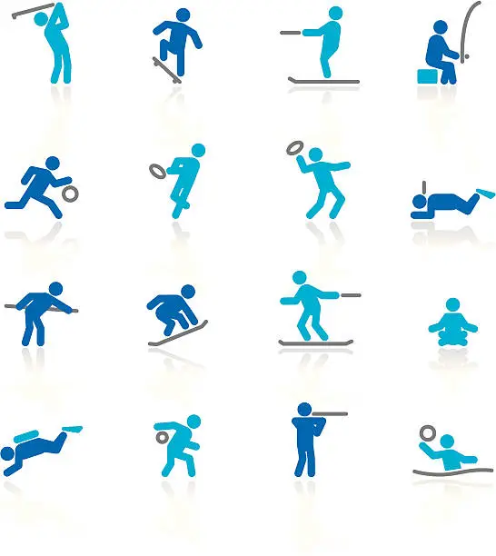 Vector illustration of Extra Sports | Arctic Collection