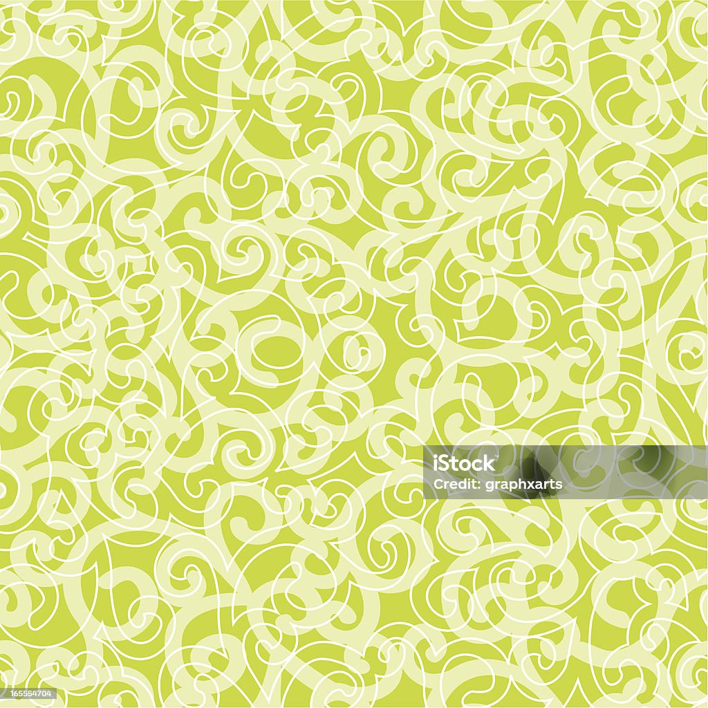 Simple Scroll Pattern In One Color Scroll Pattern Stock Illustration - Download Image Now - Art, Arts ...