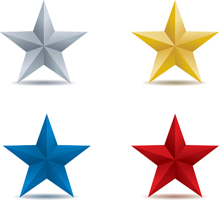 Stars in four colors