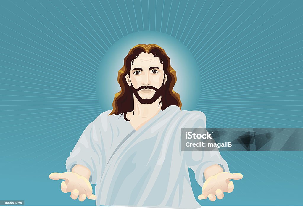 jesus - Royalty-free Jesus Cristo arte vetorial