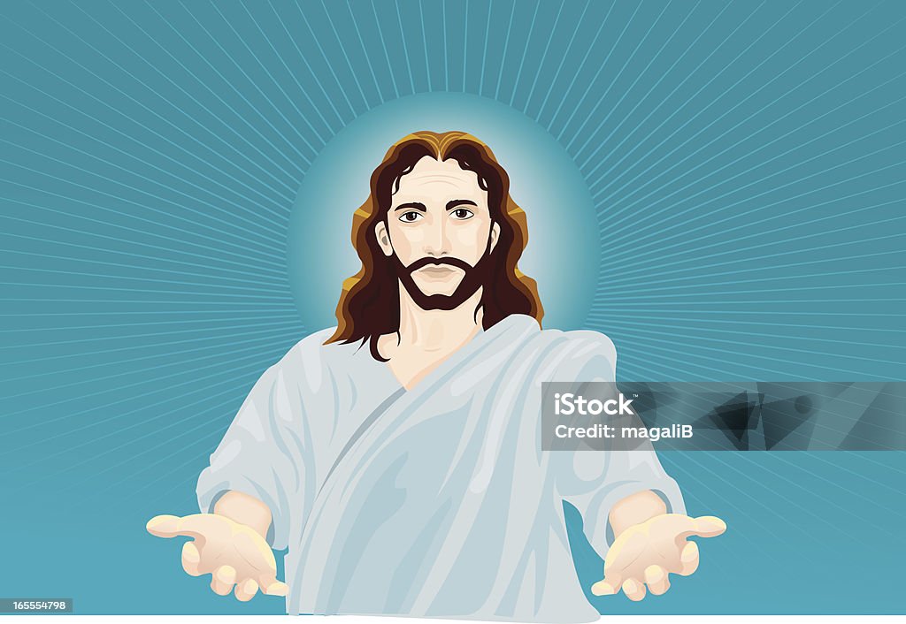 Иисус - Векторная графика Иисус Христос роялти-фри