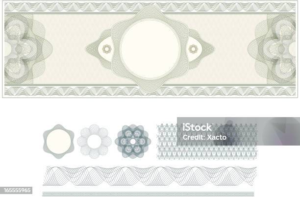 Design Dillustration De Billet Vecteurs libres de droits et plus d'images vectorielles de Monnaie - Monnaie, Texture, Motif