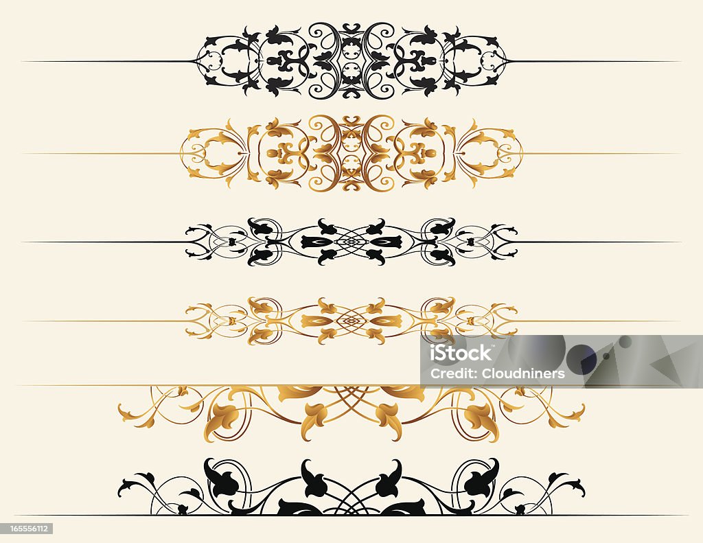 Page Ruling Styles Page Rule Set Stock Illustration - Download Image Now - Arrow Symbol ...