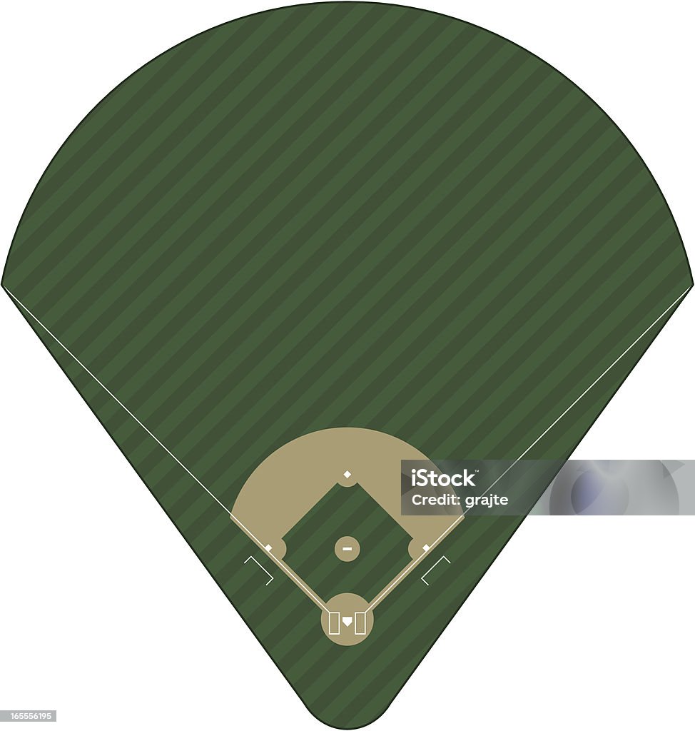 Basaeball Diamond Vector Baseball Diamond Vector