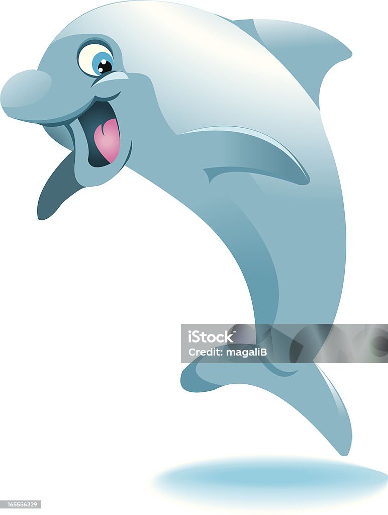 dolphin - Lizenzfrei Delfin Vektorgrafik