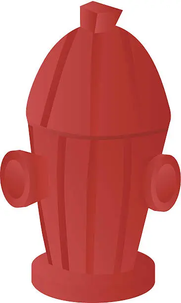 Vector illustration of Hydrant