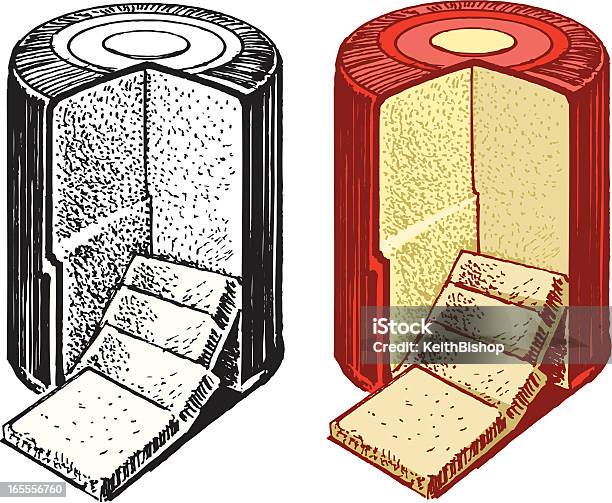 Fromage Et Rondelles De Roue Vecteurs libres de droits et plus d'images vectorielles de Aliment - Aliment, Aliments et boissons, Fromage