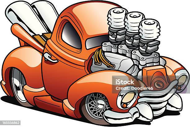 Cartoon Truck Stock Illustration - Download Image Now - Pick-up Truck, Sports Car, Car