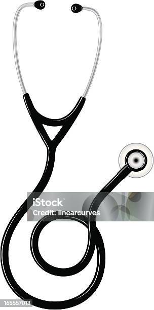 Stetoscopio - Immagini vettoriali stock e altre immagini di Stetoscopio - Stetoscopio, Apparecchiatura medica, Clip art